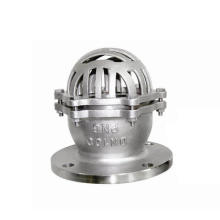 304/316 Stainless Steel ANSI Flanged DN25  foot valve for water pump Flanged Stainless Steel DN25  foot valve